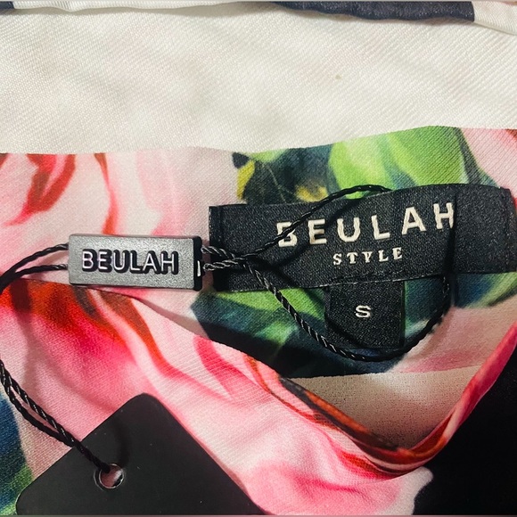 2 Piece Floral Striped / High Waisted Skirt with Top Women’s Small - Picture 4 of 10